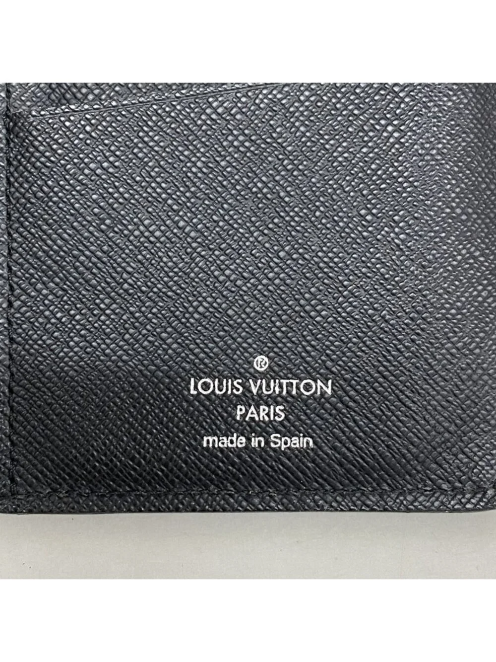 Louis Vuitton Wallet Epi Portefeuille Brazza Noir